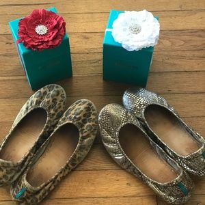 Tieks Size 9 Leopard